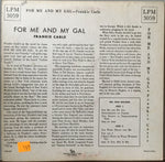 Frankie Carle : For Me And My Gal  (10", Album)