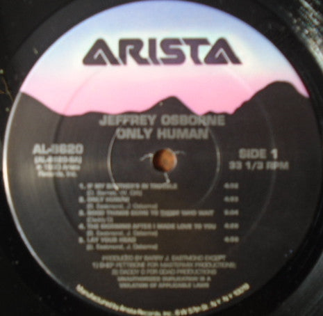 Jeffrey Osborne : Only Human (LP, Album)