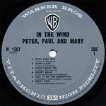 Peter, Paul & Mary : In The Wind (LP, Album, Mono)