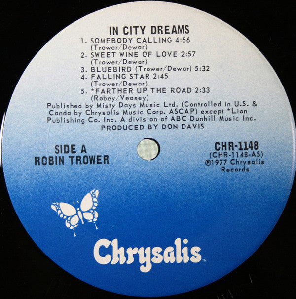 Robin Trower : In City Dreams (LP, Album, Ter)