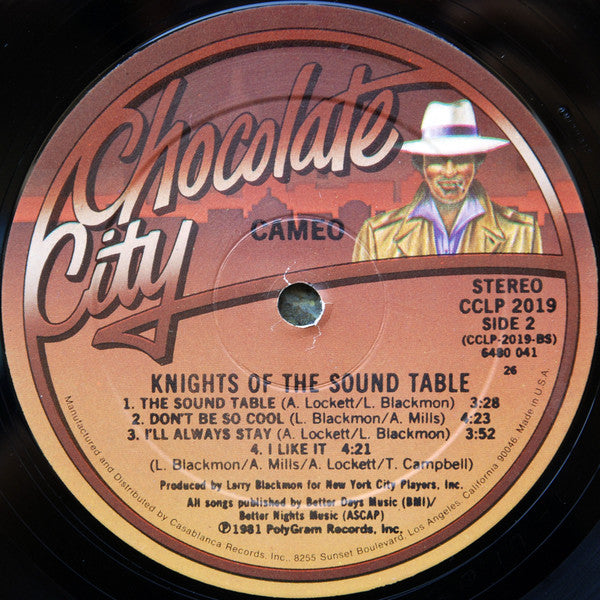 Cameo : Knights Of The Sound Table (LP, Album, 26 )