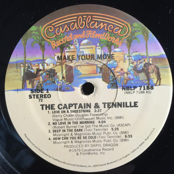 Captain And Tennille : Make Your Move (LP, Album, 72)