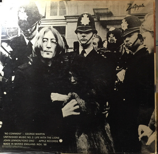 John Lennon & Yoko Ono : Unfinished Music No. 2: Life With The Lions (LP, Album, Jac)