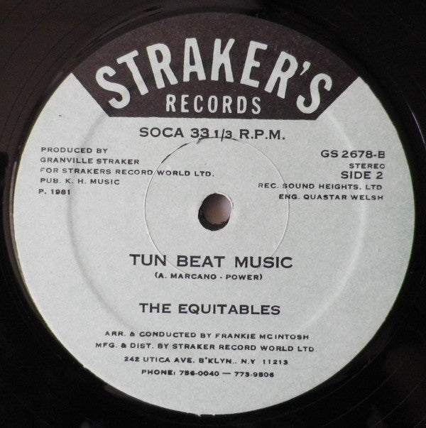 Huggie (3) & The Equitables : Tun Tun (Soca) (12")