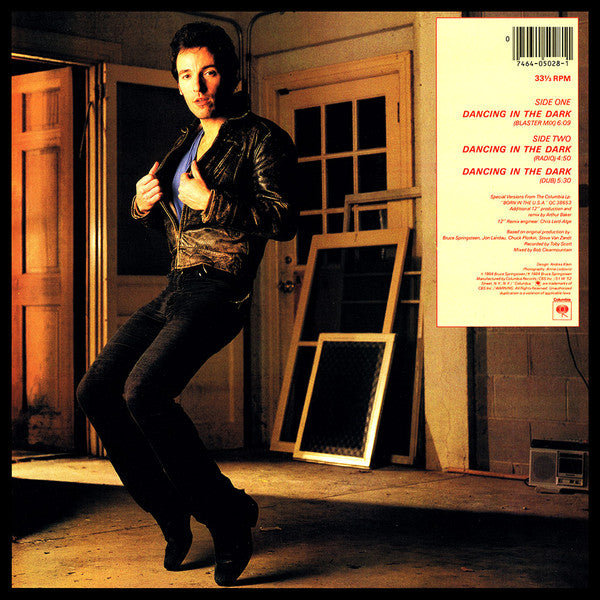 Bruce Springsteen : Dancing In The Dark (12", Single, Pit)