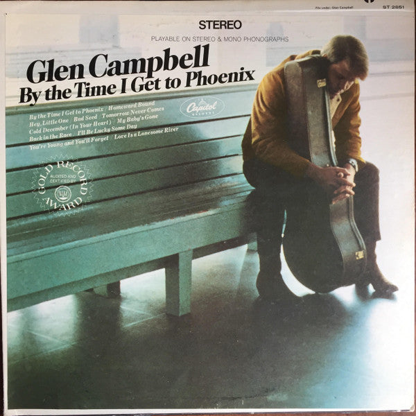 Glen Campbell : By The Time I Get To Phoenix (LP, Album, Jac)
