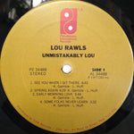 Lou Rawls : Unmistakably Lou (LP, Album, San)