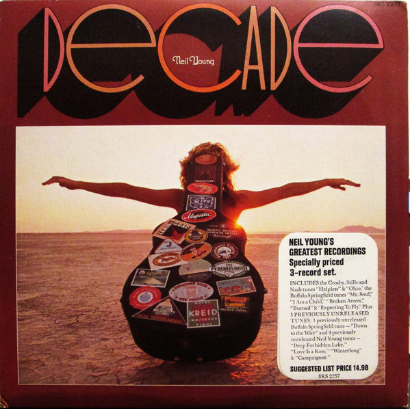 Neil Young : Decade (3xLP, Album, Comp, Jac)