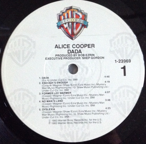 Alice Cooper (2) : DaDa (LP, Album, Win)