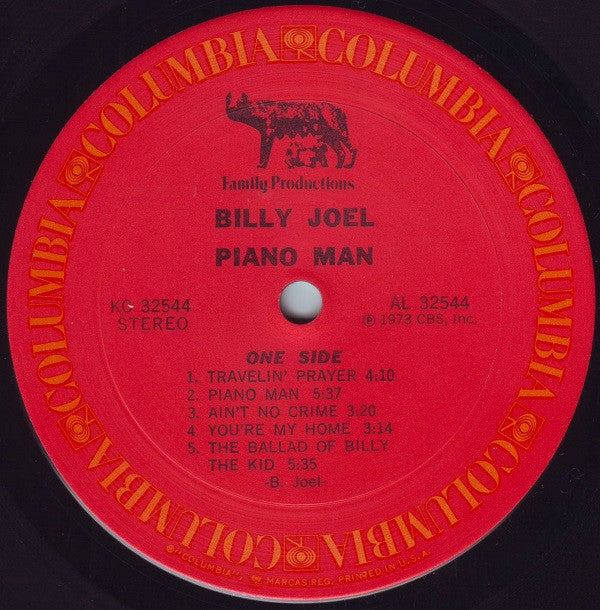 Billy Joel : Piano Man (LP, Album, San)