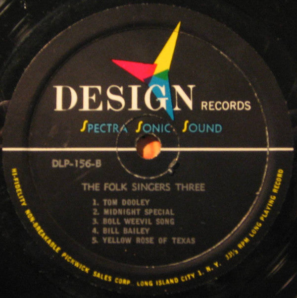 Burl Ives And The Folk Singers Three : Spotlight On Burl Ives And The Folk Singers Three (LP, Album, Mono)