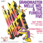 Grandmaster Melle Mel & The Furious Five ,With Mr. Ness : Beat Street / Internationally Known (12", Single, Pin)