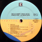Bryan Ferry / Roxy Music : Street Life - 20 Great Hits (2xLP, Comp, RE, SRC)