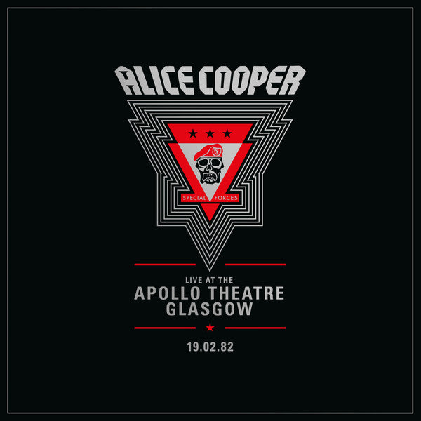 Alice Cooper (2) ‎– Live At The Apollo Theatre, Glasgow // 19.02.82