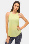 Yoga Cut Out Back Sports Tank Top